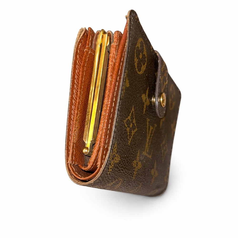 Louis Vuitton Vintage Monogram Wallet Kisslock Coin | TH0091 Made in France - Picture 3 of 8